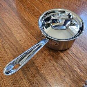 All-Clad D5 1.5 Qt Saucepan with Lid